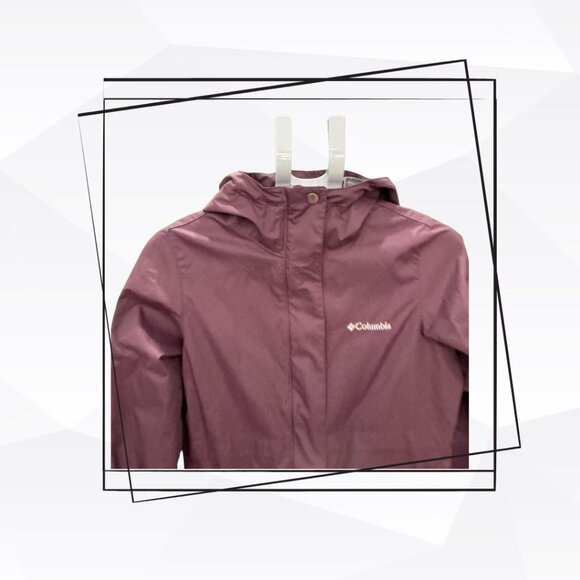 Columbia Womens Shine Struck II Waterproof Hooded Rain Jacket Size Small - Picture 3 of 13